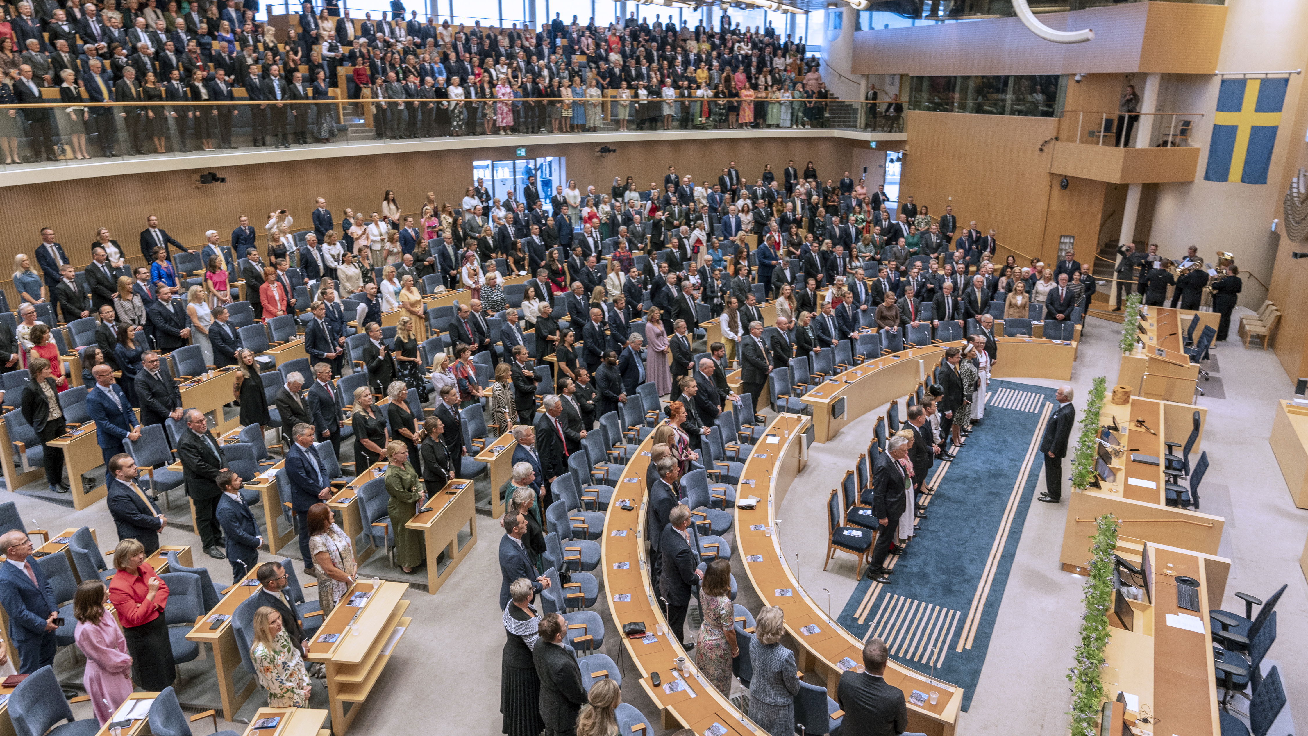 Riksdagens öppnande_ Foto: Anders Löwdin/Sveriges riksdag